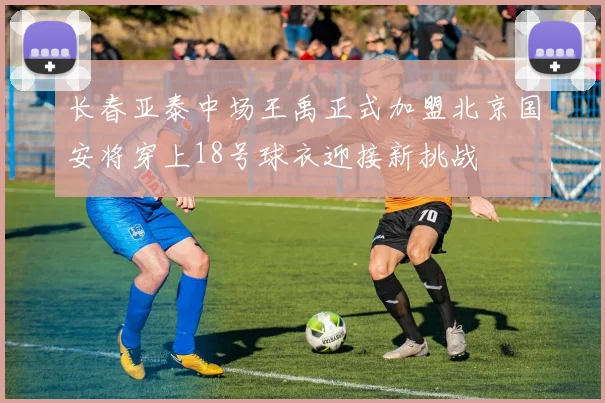 长春亚泰中场王禹正式加盟北京国安将穿上18号球衣迎接新挑战